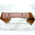 elastic belt with buckles decoration